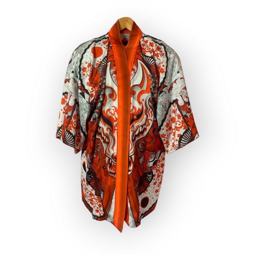 [000004267] Кімоно YADRIK Аніме Вовк полікотон ONE SIZE 3D (Вовк шовк Armani (ONE SIZE ) 3D)
