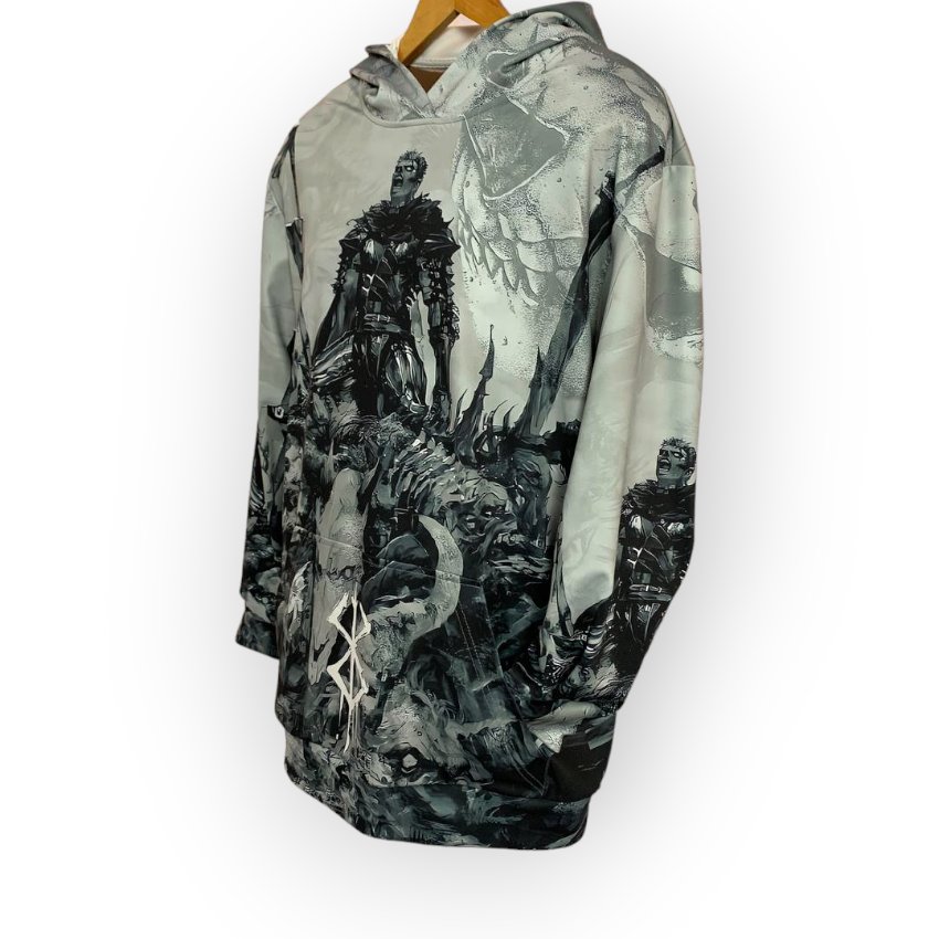 [000006070] Худи YADRIK Аніме Берсерк Microfuter Oversize 3D (Microfuter (Oversize L) 3D)