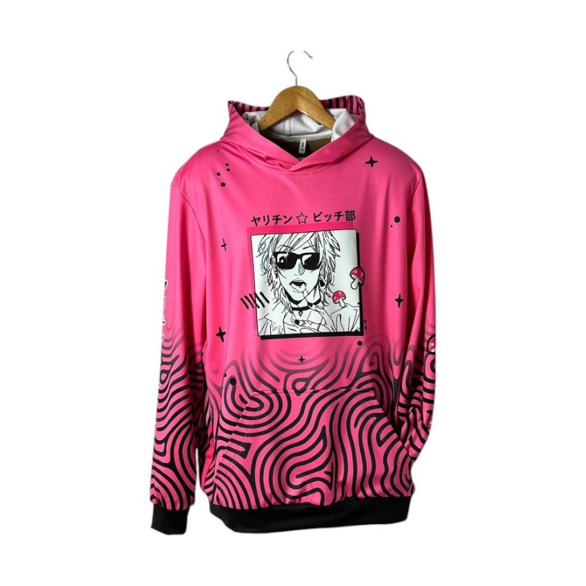 [000019445] Худі  YADRIK Аніме  клуб яричин Fumek Oversize 3D ((M))