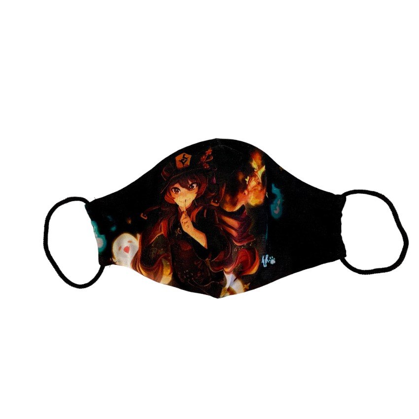 [ФР-00002352] Маска 3D Геншин Ху тао