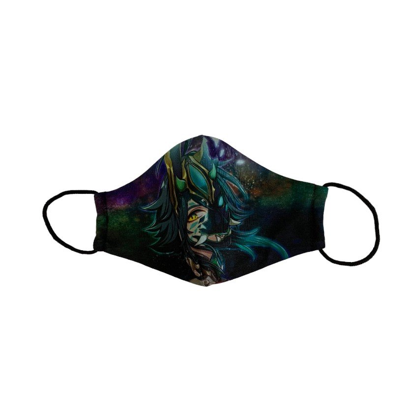 [ФР-00002353] Маска 3D Геншин Сяо