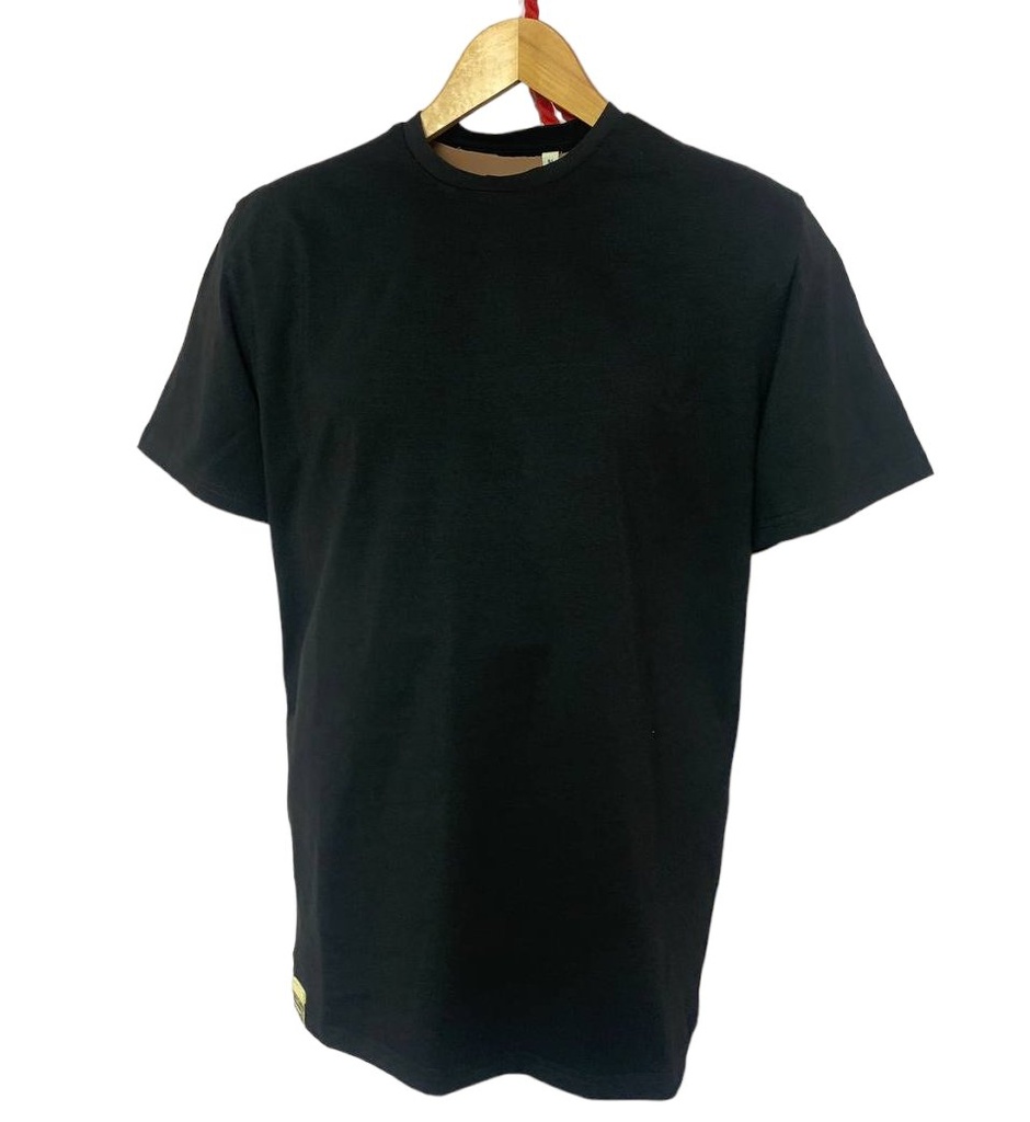 [000021445] Футболка YADRIK WF однотонна стрейч кулір REGULAR FIT чорний (REGULAR FIT S чорний)