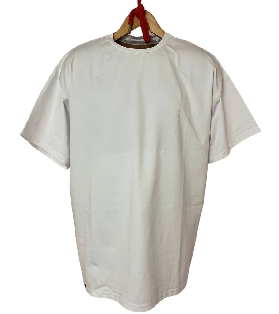 [000004776] Футболка YADRIK WF однотонна стрейч кулір REGULAR FIT білий (REGULAR FIT L білий)