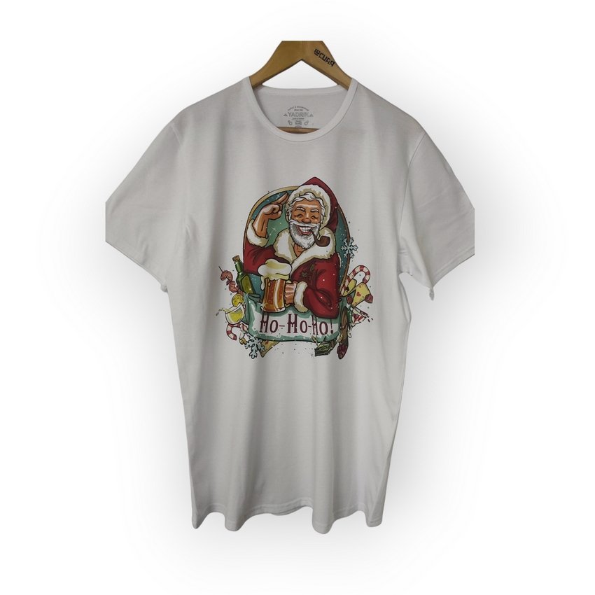 [000004224] Футболка YADRIK Urban Санта стрейч кулір Oversize білий (Oversize XL білий)