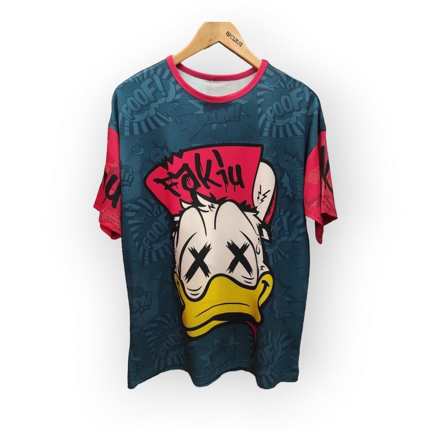[000003055] Футболка YADRIK Urban Качка Subtrikot Oversize бірюза (Качка)