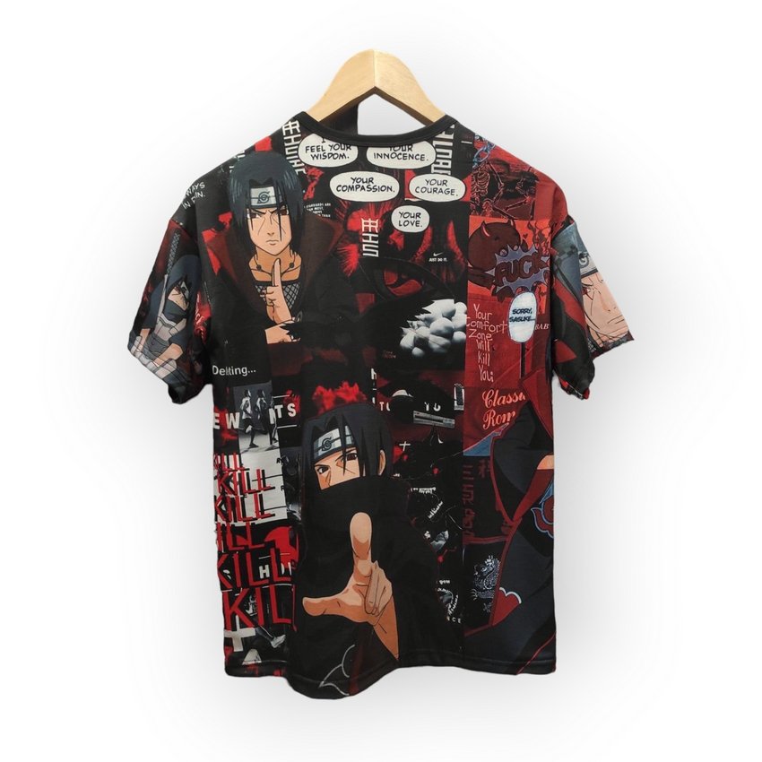 [000004187] Футболка  YADRIK Аніме Ітачі Subtrikot Oversize 3D (Oversize M 3D)