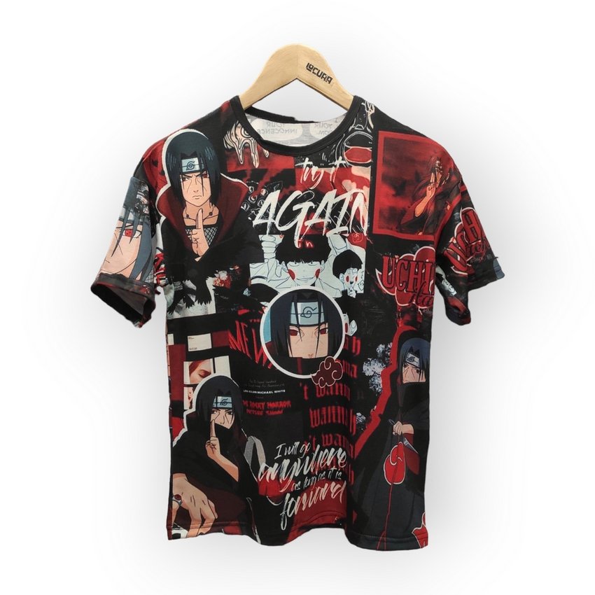 Футболка  YADRIK Аніме Ітачі Subtrikot Oversize 3D