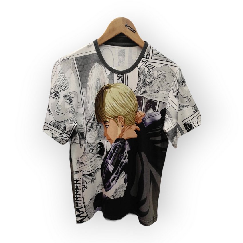 [000004145] Футболка YADRIK Аніме Атака титанів Армін Subtrikot Oversize 3D (Oversize M 3D)