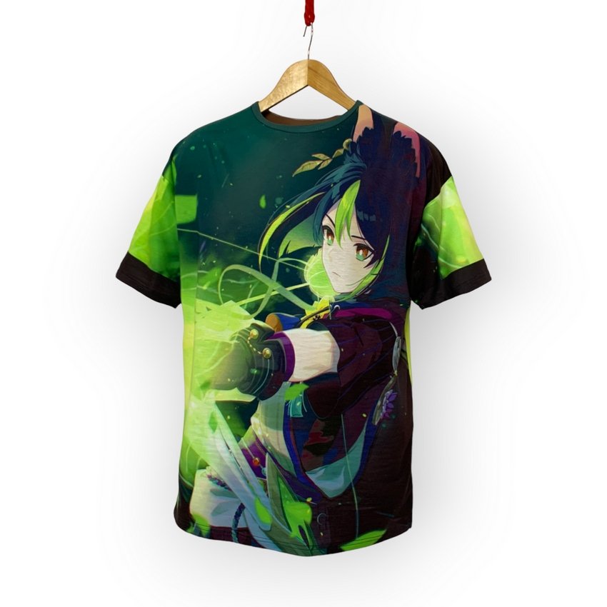 [000003838] Футболка YADRIK Аніме  Геншин Тігнарі Subtrikot Oversize M 3D (Oversize M 3D)