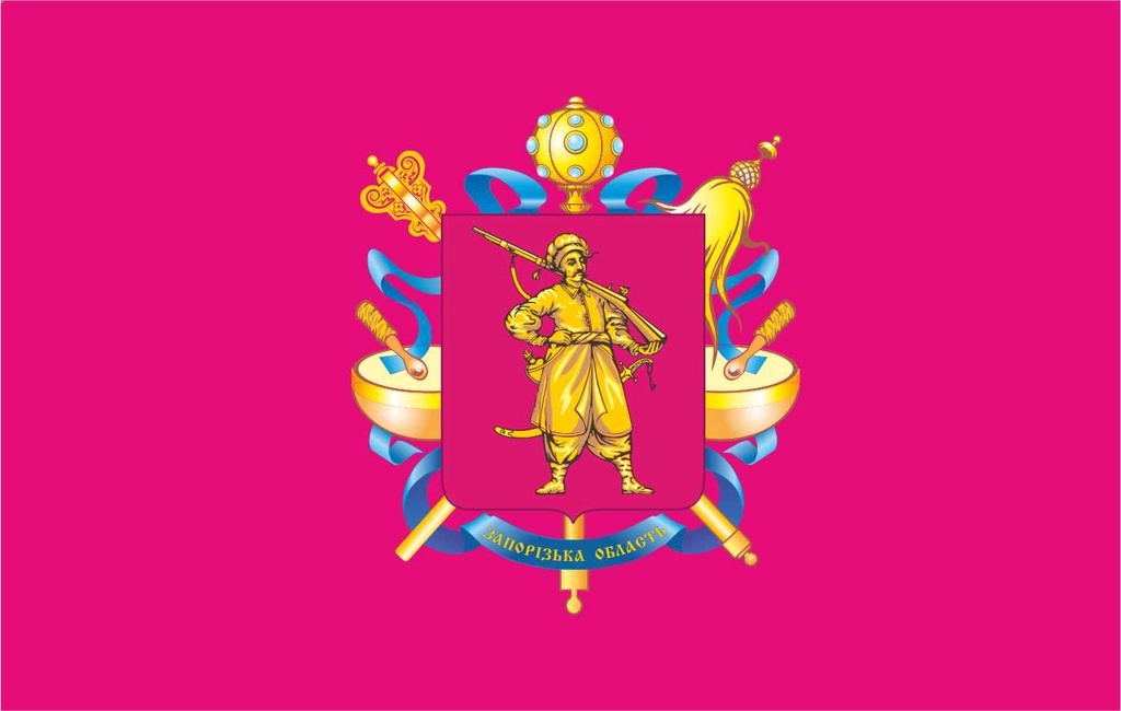 Флажок Запорож.обл болоний 12х24