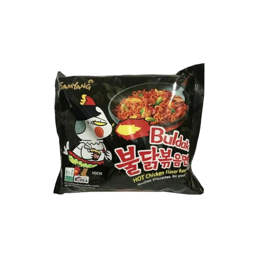 Корейський рамен гострий з куркою, TM Samyang, 140 г